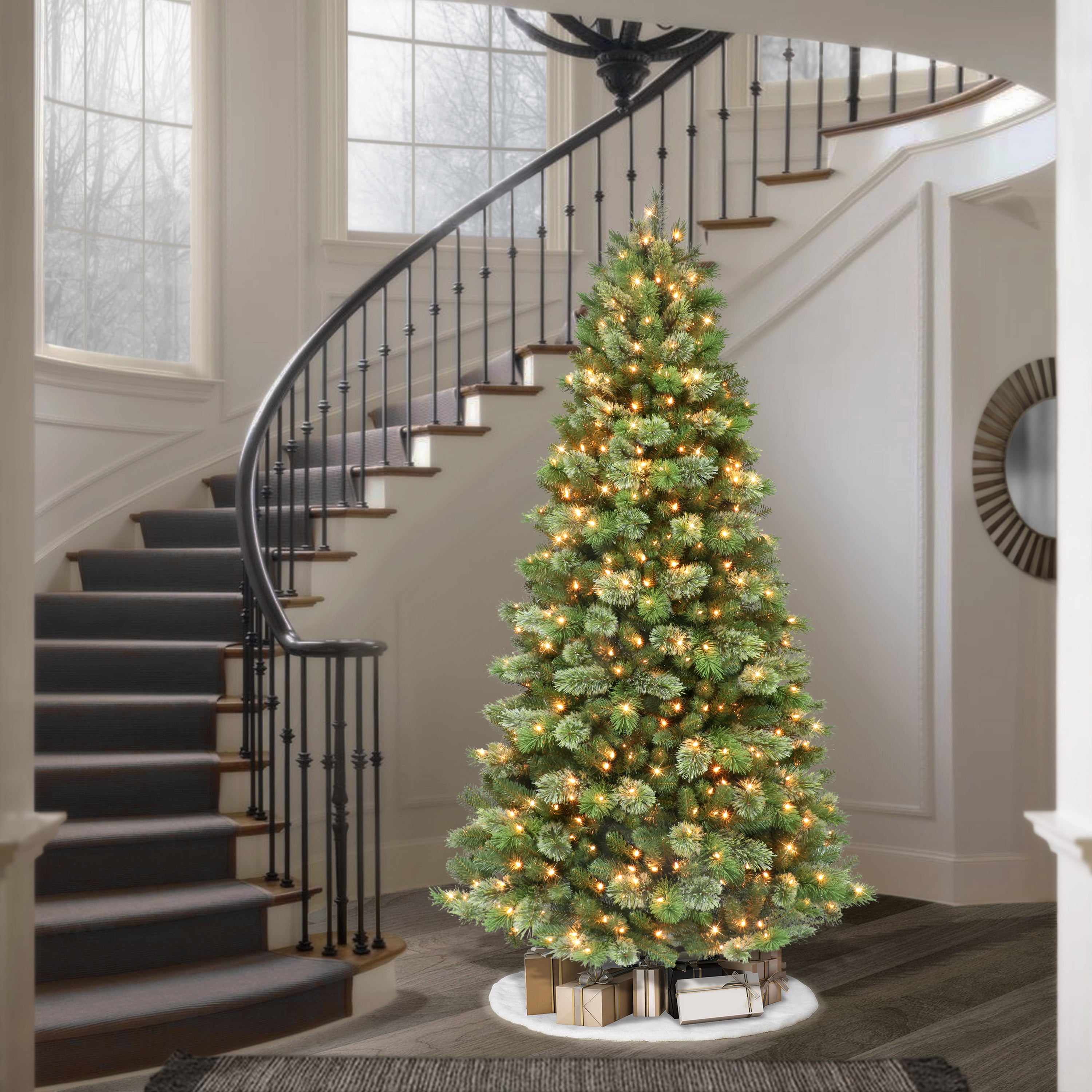 7.5ft. Pre-Lit Oklahoma Tree
